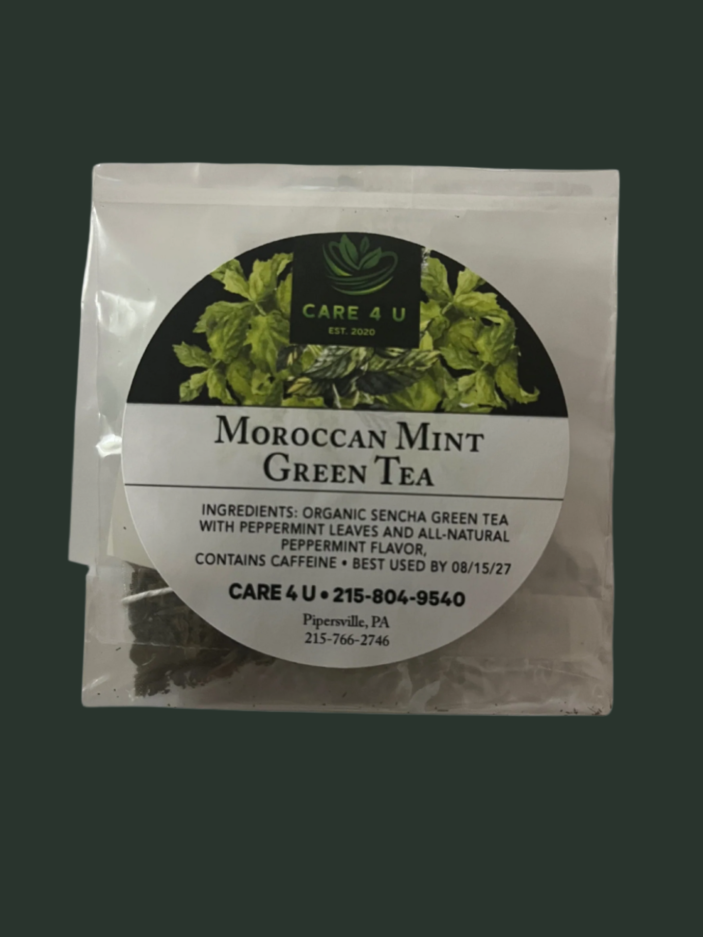 Green Teas - Caffeine Free - Individual Sachets